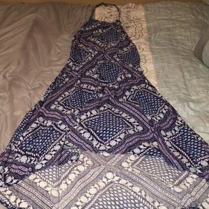 Blue dress (size L10-12 kids)